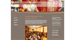 Desktop Screenshot of china-restaurant-mandarin.com
