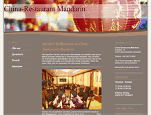 Tablet Screenshot of china-restaurant-mandarin.com
